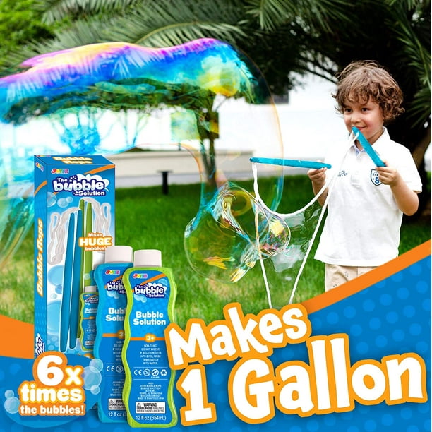 Details about   2 Bubble Giant Wand Wands Bubbles Kids Big with 2 CONCENTRATED Bubble Refill